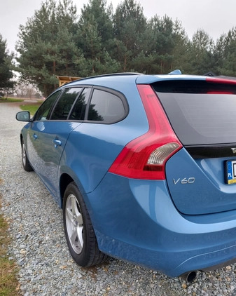 Volvo V60 cena 47800 przebieg: 181200, rok produkcji 2014 z Wysoka małe 277